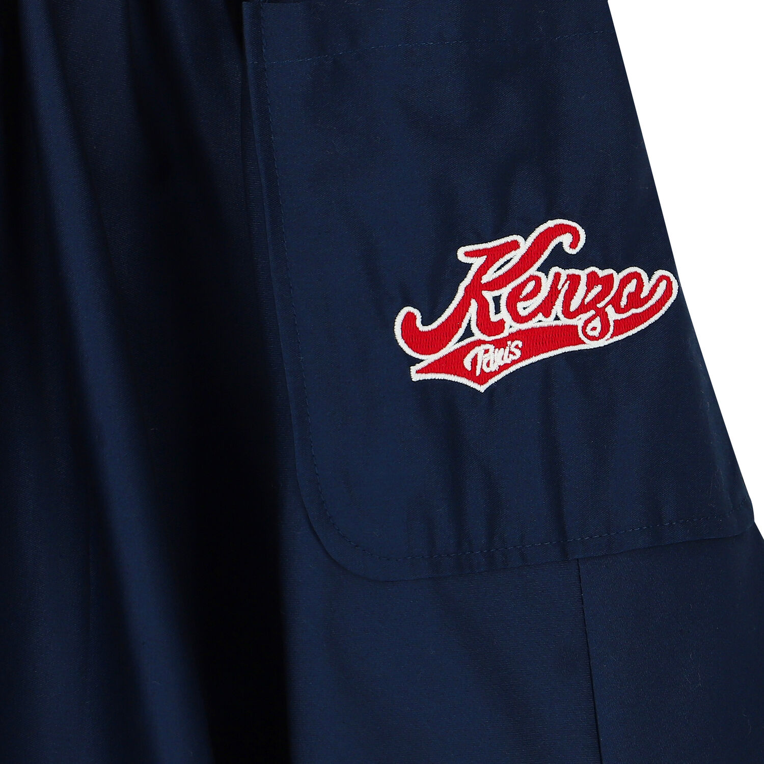 Girls Navy Blue Varsity Logo Skirt, 1, hi-res